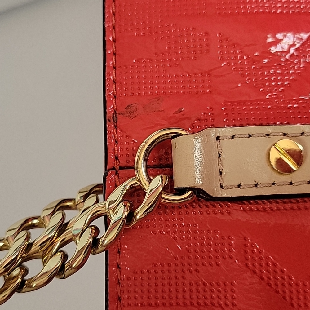 Red/orange Michael Kors shoulder bag - Picture 7 of 14